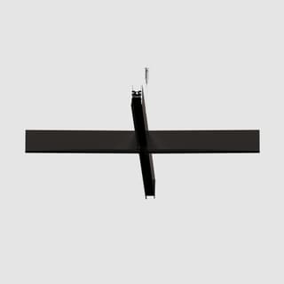 Artemide A.24 - Suspension Diffused Emission - X Joint - 4000K - Black — AQ14604