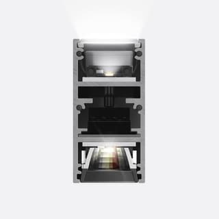 Artemide A.24 - Suspension Sharping Emission - Linear Module - Direct + Indirect Emission - 1176mm - 24° - 4000K - Brushed Bronze — AQ47120