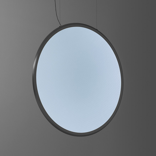 Artemide Discovery Vertical 140 - Satinized aluminium - TW — 1994210A — manufacturer representative image