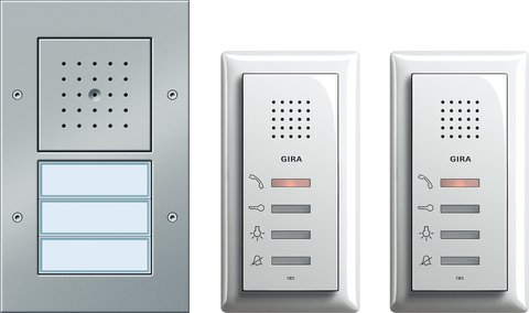 Gira Two-family home audio kit — 049544