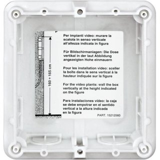 BTicino Flush-mounting box 1 module — 350010