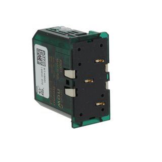 BTicino Connection module for the power supply of digital controls and actuators through electrified frame. — K8001