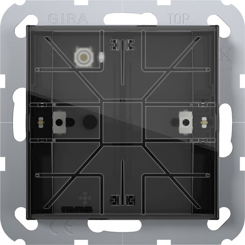 Gira PB sens.4.55 Komfort 1-g OneKNX — manufacturer representative image