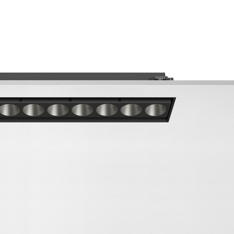 Flos Light Shadow Adjustable No Trim Mains Dimming Version 8 Spots Optic Flood — manufacturer representative image