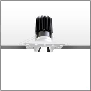 Artemide Everything 105 - Square - Trimless - 23° - 2700K - Black — M329900