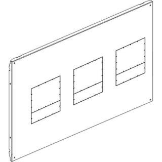 BTicino Front panel with 4 screws for M250-630E 850x400mm — 9781/TN