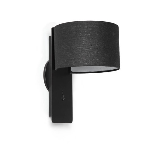 Faro Barcelona FOLD Black wall lamp — manufacturer representative image