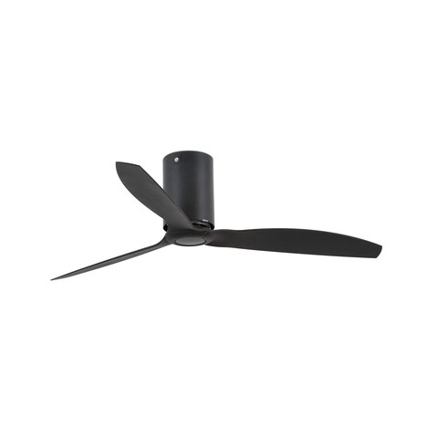 Faro Barcelona MINI TUBE FAN Matt black fan — manufacturer representative image