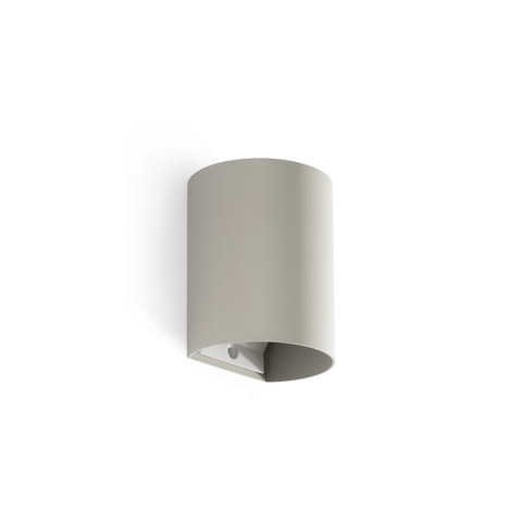 Faro Barcelona SOLE Grey round wall lamp — manufacturer representative image
