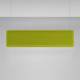 Artemide Eggboard Baffle - 1600x400 - Suspension/Ceiling - No Light - Green — AZ20051