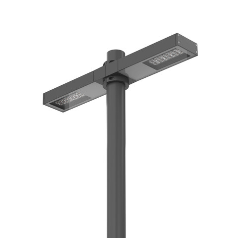 Flos Dooku 400 Double Top Pole Ø102 mm Street Optic Dimmable 1-10V — FA53906833-310 — manufacturer representative image