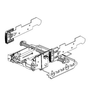 BTicino Kit to transform fixed circuit breakers in draw-out version - 3P from 3200 to 4000A — M803P2