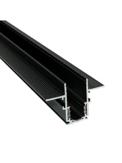 Zambelis 22274B-3 MAGNETIC TRIMLESS TRACK SANDY BLACK 3M