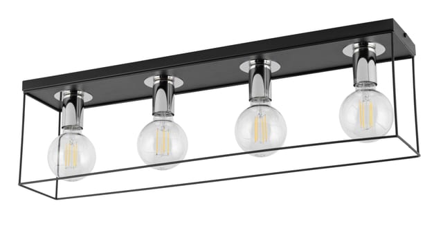 Sigma VOX 4 Ceiling lamp black/silver — 40701