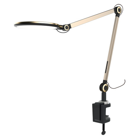 ACA Lighting DESK LAMP GOLD ABS LED SMD 9W 500LM CCT 3000K-4000K-6000K IP20 — manufacturer representative image