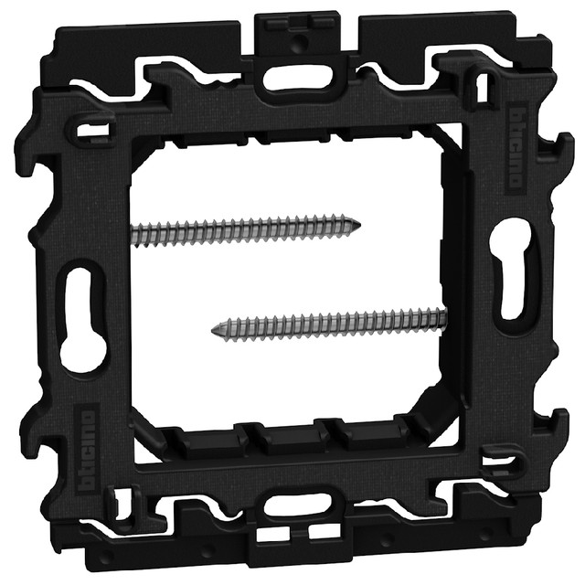 BTicino Supporting frame - fixing with screws - center distance 71 mm — Y4702BS