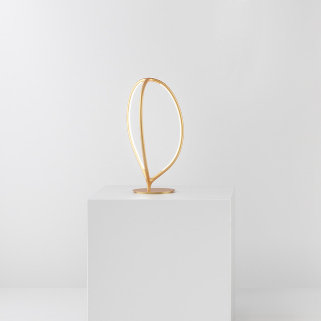 Artemide Arrival - Table - 3000K - Gold — 1550010A — manufacturer representative image