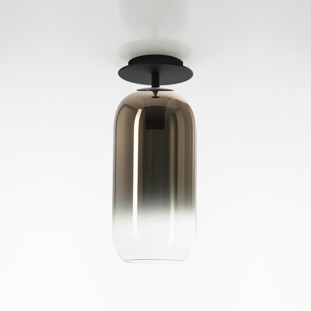 Artemide Gople Ceiling - Black/Bronze — 1413360A