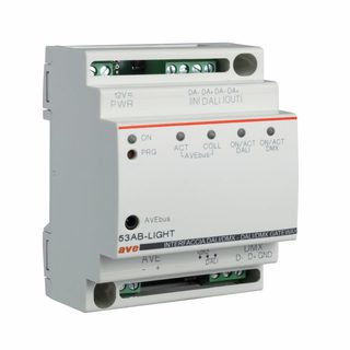 AVE AVEBUS – DALI INTERFACE 4 DIN — 53AB-LIGHT
