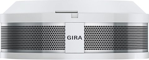 Gira Dual Q smoke alarm device pure white — 233602