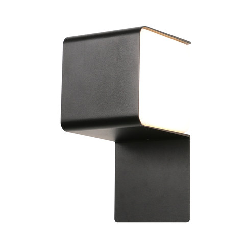 ACA Lighting Outdoor Wall Light 12W 680LM 3000K IP65 Black — manufacturer representative image