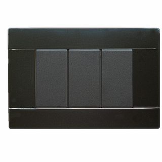 AVE PLATE THERMOPL.3MOD. GLOSSY BLACK — 45P03NL
