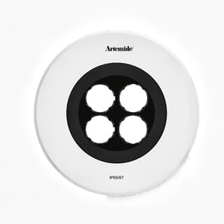 Artemide Ego Flat 150 downlight Round EL 3000K Aluminium IK09 — T42005ELPTW00