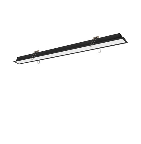 Viokef Linear Recessed L860 3000K Black Dim. Sasa — manufacturer representative image