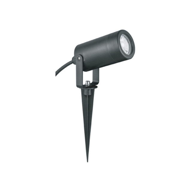 ACA Lighting DARK GREY SPOT LUMINAIRE GU10 MAX. 3W LED IP65 & GARDEN SPIKE — SL7030DG