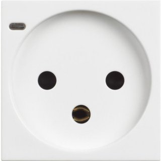 BTicino Israeli standard socket 2P+E 16A 250 Vac (item sold in box packaging) — RW4183P