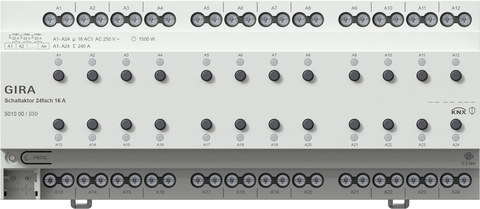 Gira swit.act. 24-g 16 A KNX DRA — manufacturer representative image