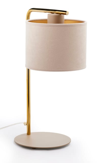 Sigma Table lamp ARIEL gold szczotkowany/beige 41684