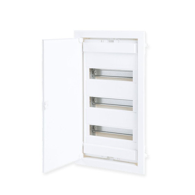 ACA Lighting FLUSH MOUNTING 36+6 MODULES 3 ROWS WHITE DOOR — 282U36ES
