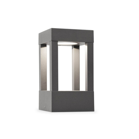 Faro Barcelona AGRA 200 Dark grey bollard lamp 3000K — manufacturer representative image