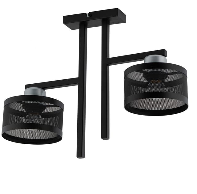 Sigma Off 2 Ceiling lamp czarny_srebrny — 32140