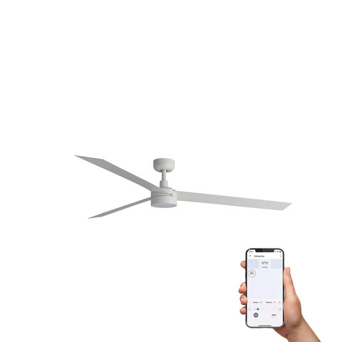 Faro Barcelona CRUISER XL LED Ceiling fan white 20W SWT TUYA — manufacturer representative image