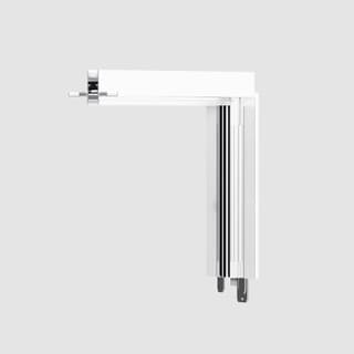Artemide A.24 - Recessed Magnetic Track - 90° Angle (on perpendicular planes) - White — AQ15601