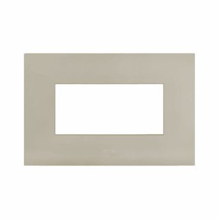 AVE SMART44 TAUPE METAL F.PLATE 4M — 44PSM4TO
