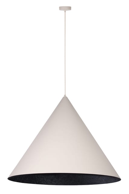 Sigma Pendant lamp VESUVIO L beige/black 1xE27 41074