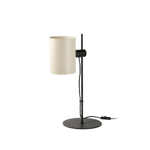 Faro Barcelona GUADALUPE Black/beige table lamp — manufacturer representative image