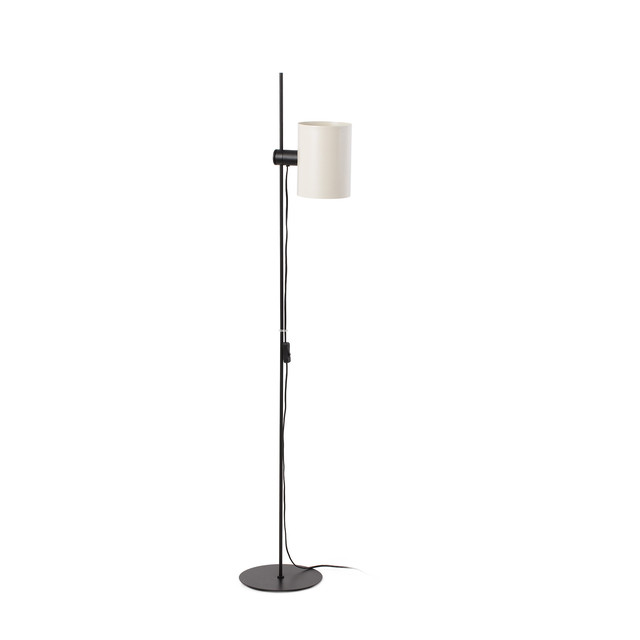 Faro Barcelona GUADALUPE Black/beige floor lamp — 20034-80