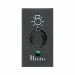 AVE Dimmer 230V 50-60Hz for resistive loads 100-500W with built-in 2 way switch Leading edge dimmer — 45348D