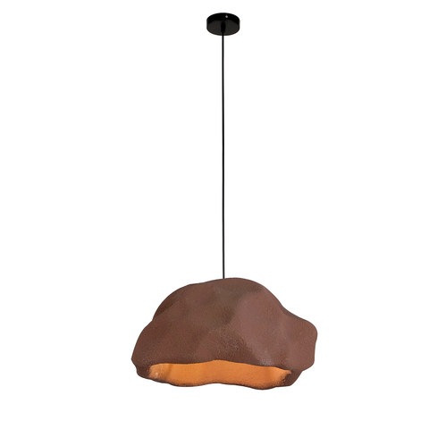 ACA Lighting PENDANT LAMP IRON+ POLYSTYRENE (PS) BROWN 1*E27 60W IP20 D520*H1500 — manufacturer representative image
