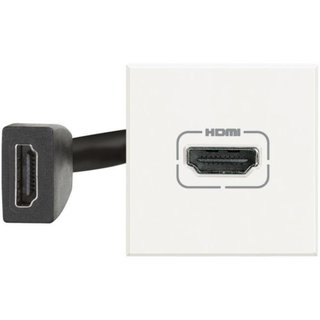 BTicino Pre-connected HDMI 2.0 connector - 2 modules — HD4284