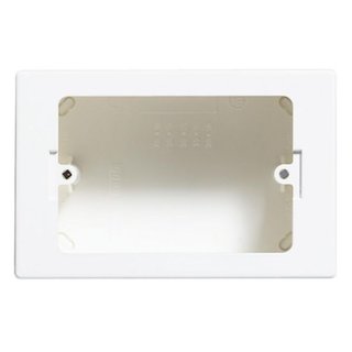 BTicino Wall mounting box 3P white — 503BP