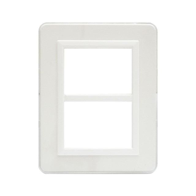 AVE PERSONAL44 FR.PLATE WHITE 3+3M — 44P033B