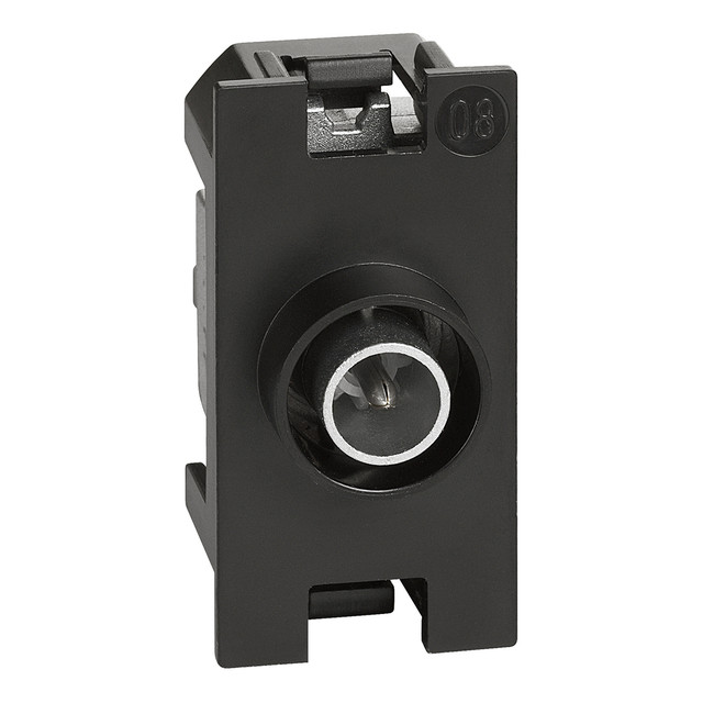 BTicino Passthrough coaxial socket -14 dB attenuation, for centralised aerial systems — K4202P14