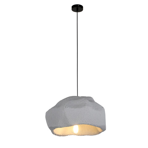 ACA Lighting PENDANT LAMP IRON+ POLYSTYRENE (PS) GREY 1*E27 60W IP20 D520*H1500 — manufacturer representative image