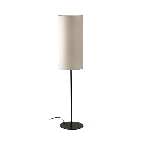 Faro Barcelona NILA Black and off white floor lamp — manufacturer representative image