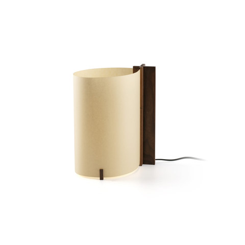 Faro Barcelona CATA Walnut table lamp — manufacturer representative image